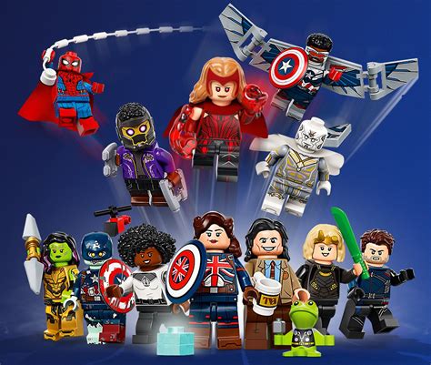 marvel minifigures lego